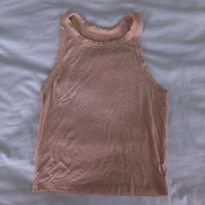 American eagle soft and sexy yellow tank top